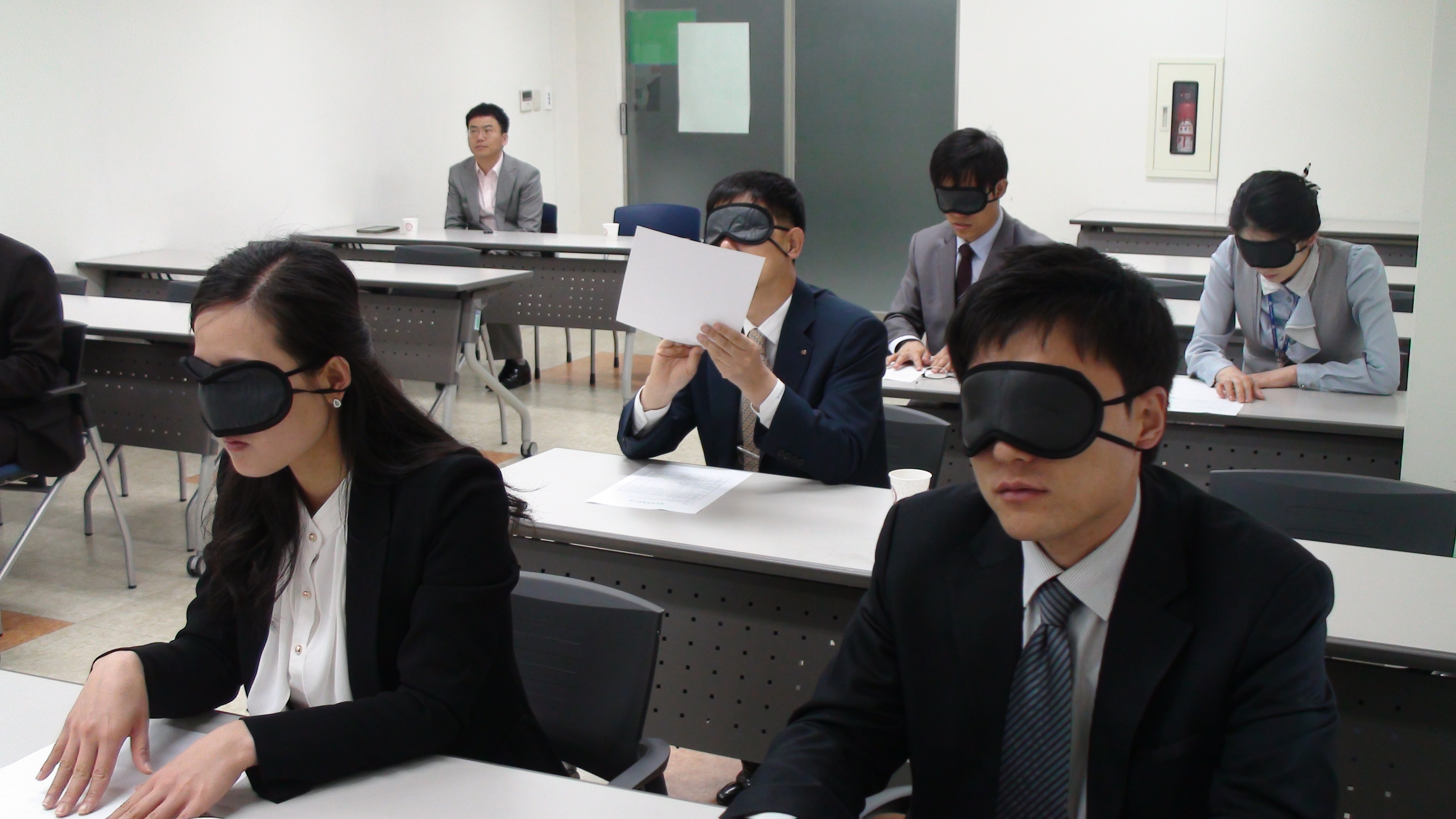 대구은행 신입행원 및 대구대 신입 직원 장애체험 