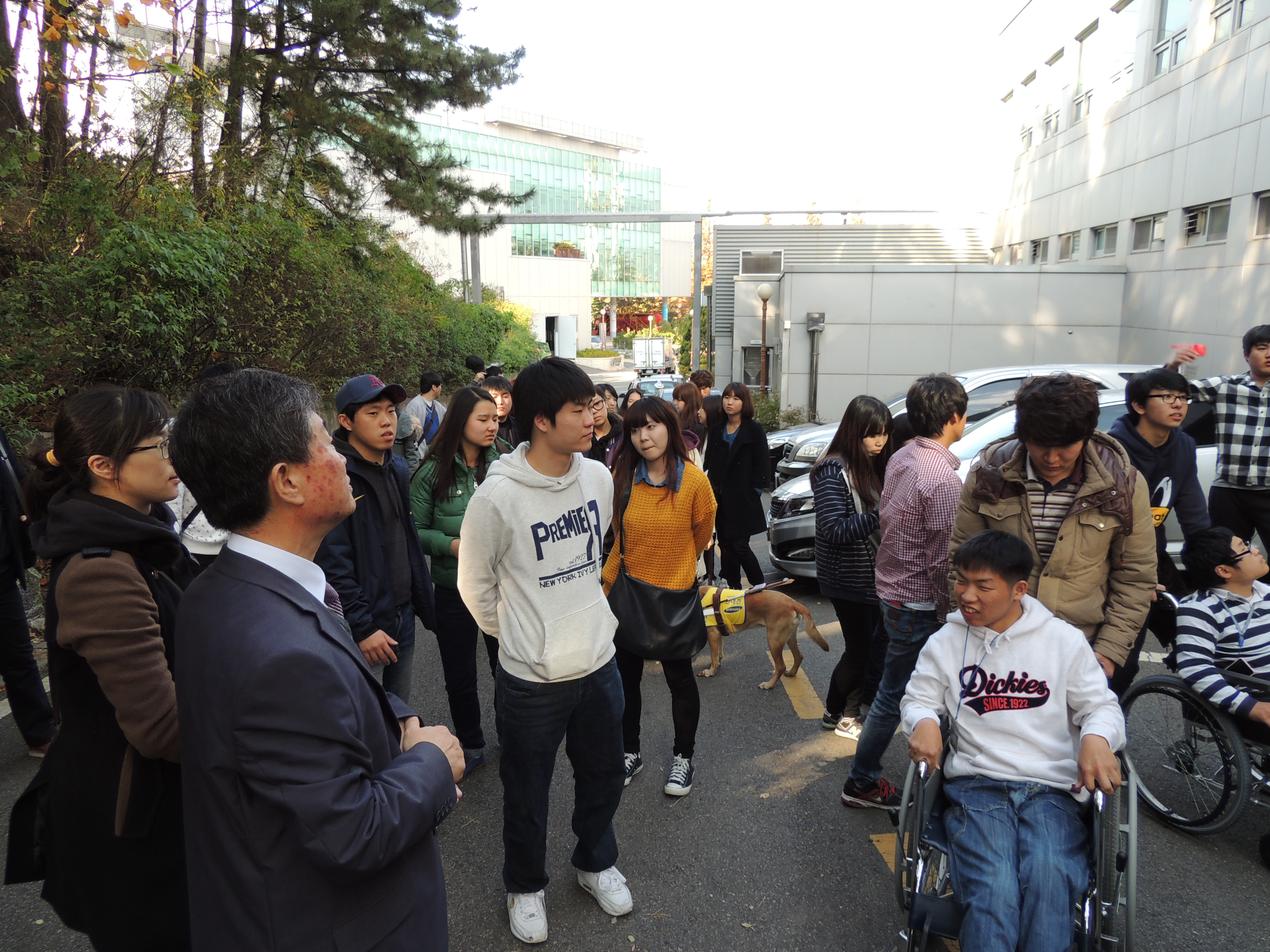 장애학생 취업기관 탐방 (포스코 자회사)