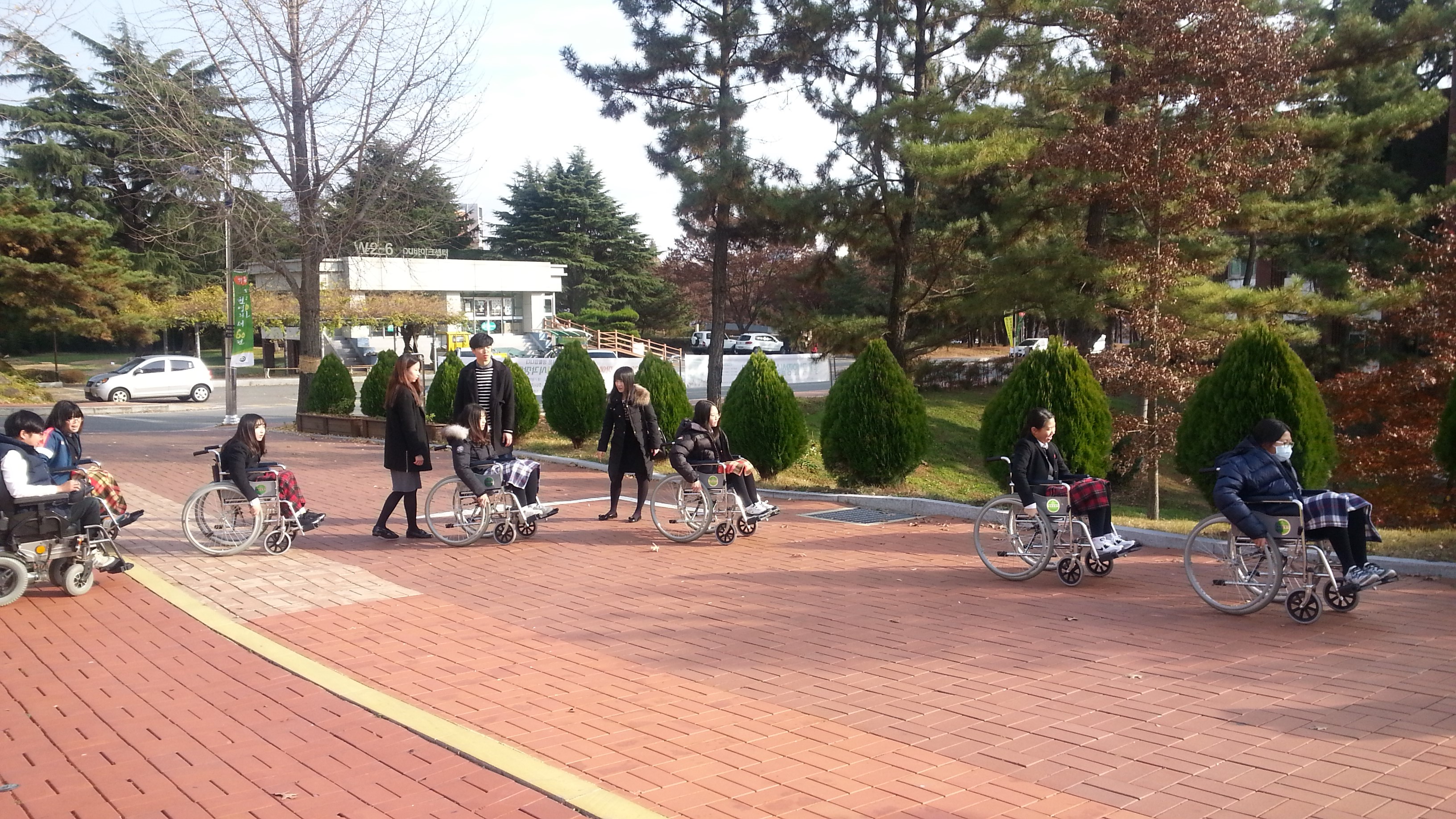 경산여중 DU레알장애체험